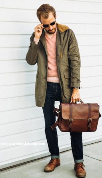 Fossil Other - Fossil James Modern Trench Coat in Olive Green